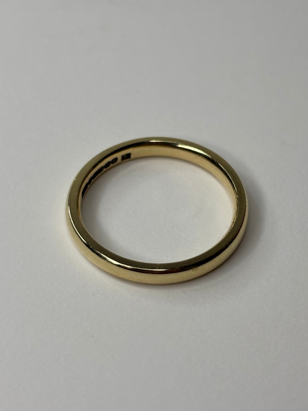 9ct Gold Ring Size P 2.9g Great Condition Fully Hallmarked