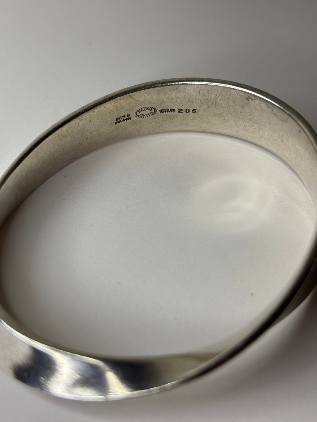 Georg Jensen 206 925 Sterling Silver Bangle Vivianna Torun