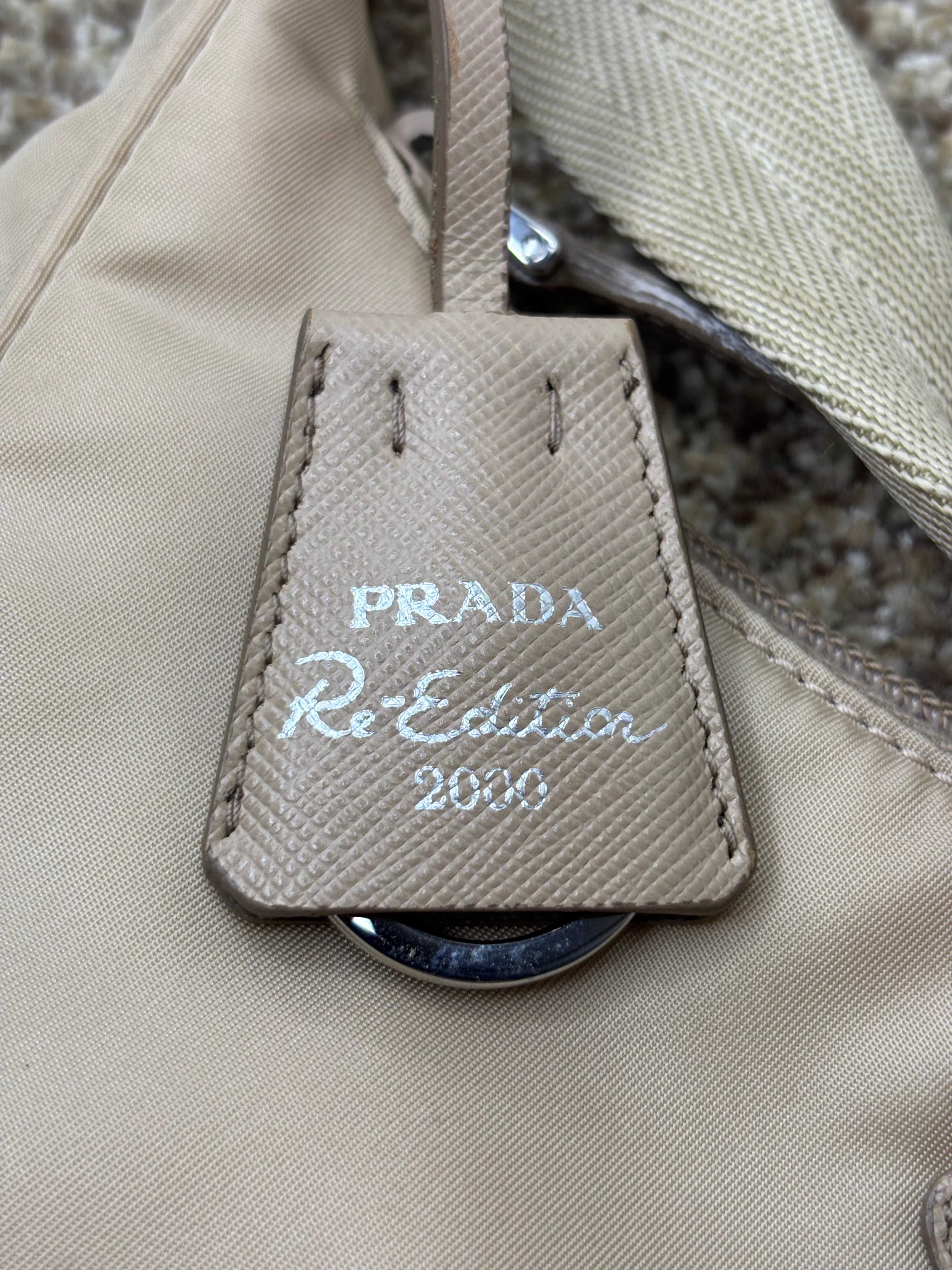 Prada Re-Edition 2000 Re-Nylon Mini Bag Excellent Condition