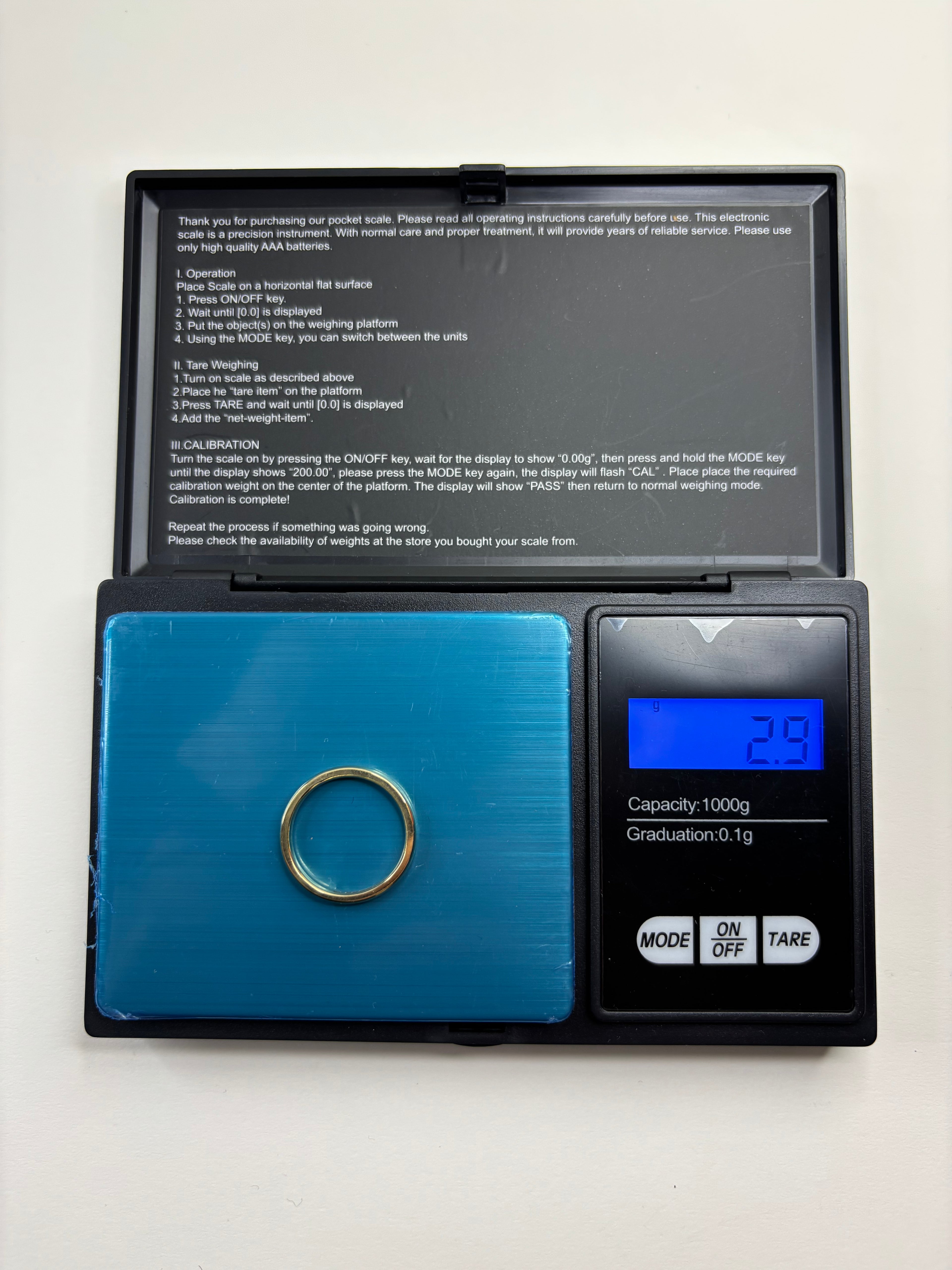 9ct Gold Ring Size P 2.9g Great Condition Fully Hallmarked