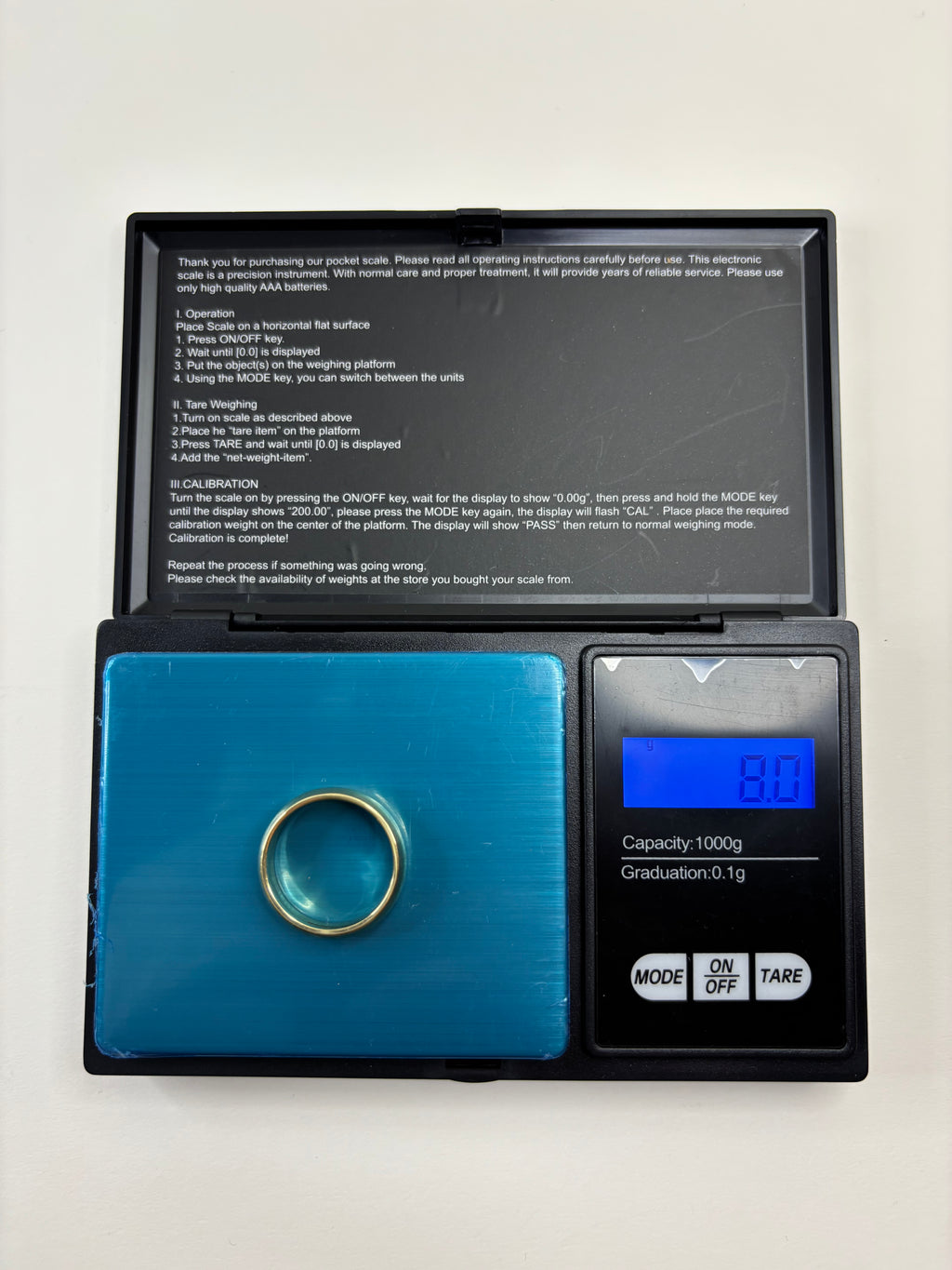 9ct Solid Gold Band Ring Size T 8g Great Condition Fully Hallmarked