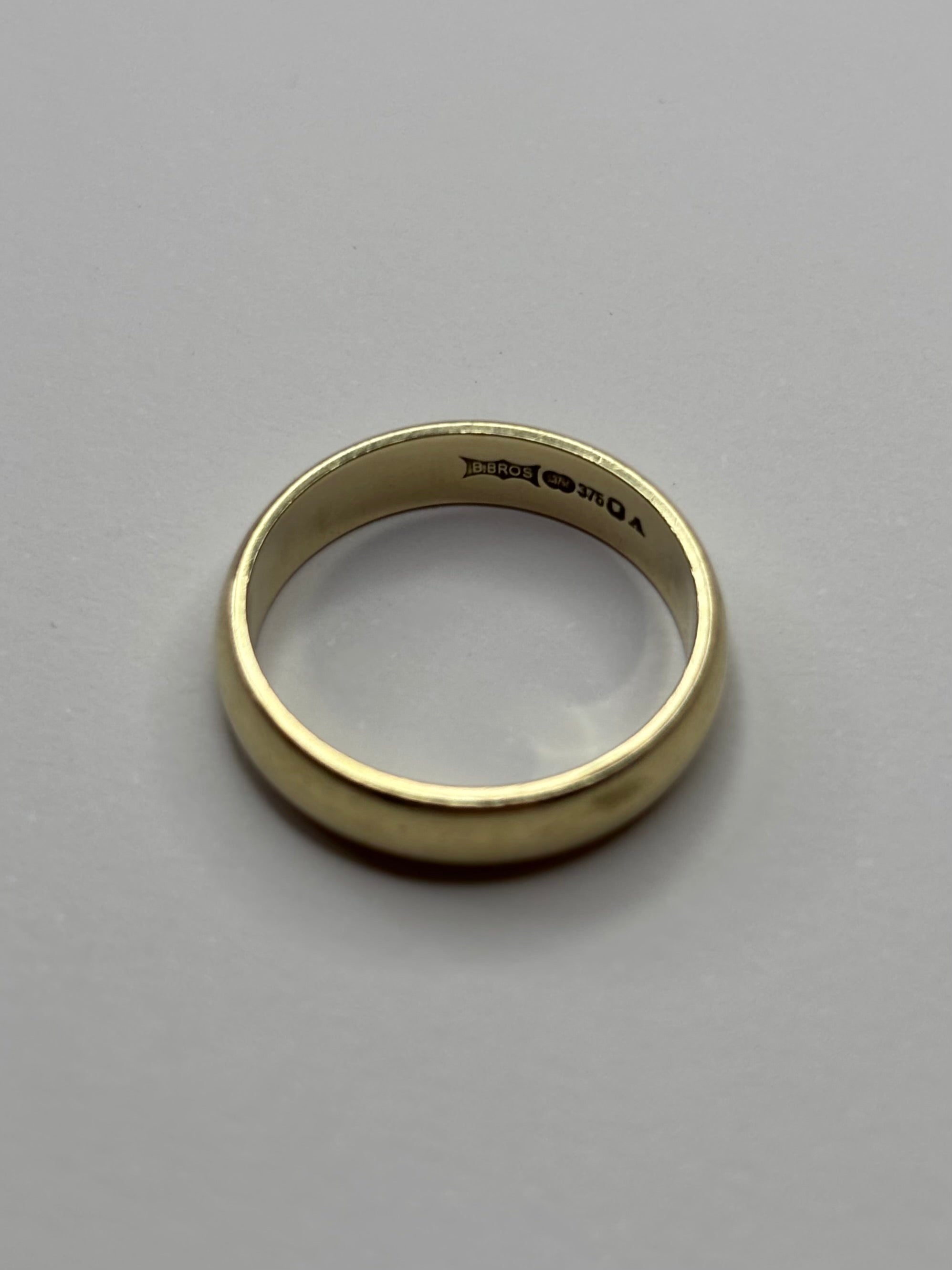 9ct Gold Ring Size I I Love You Great Condition Fully Hallmarked