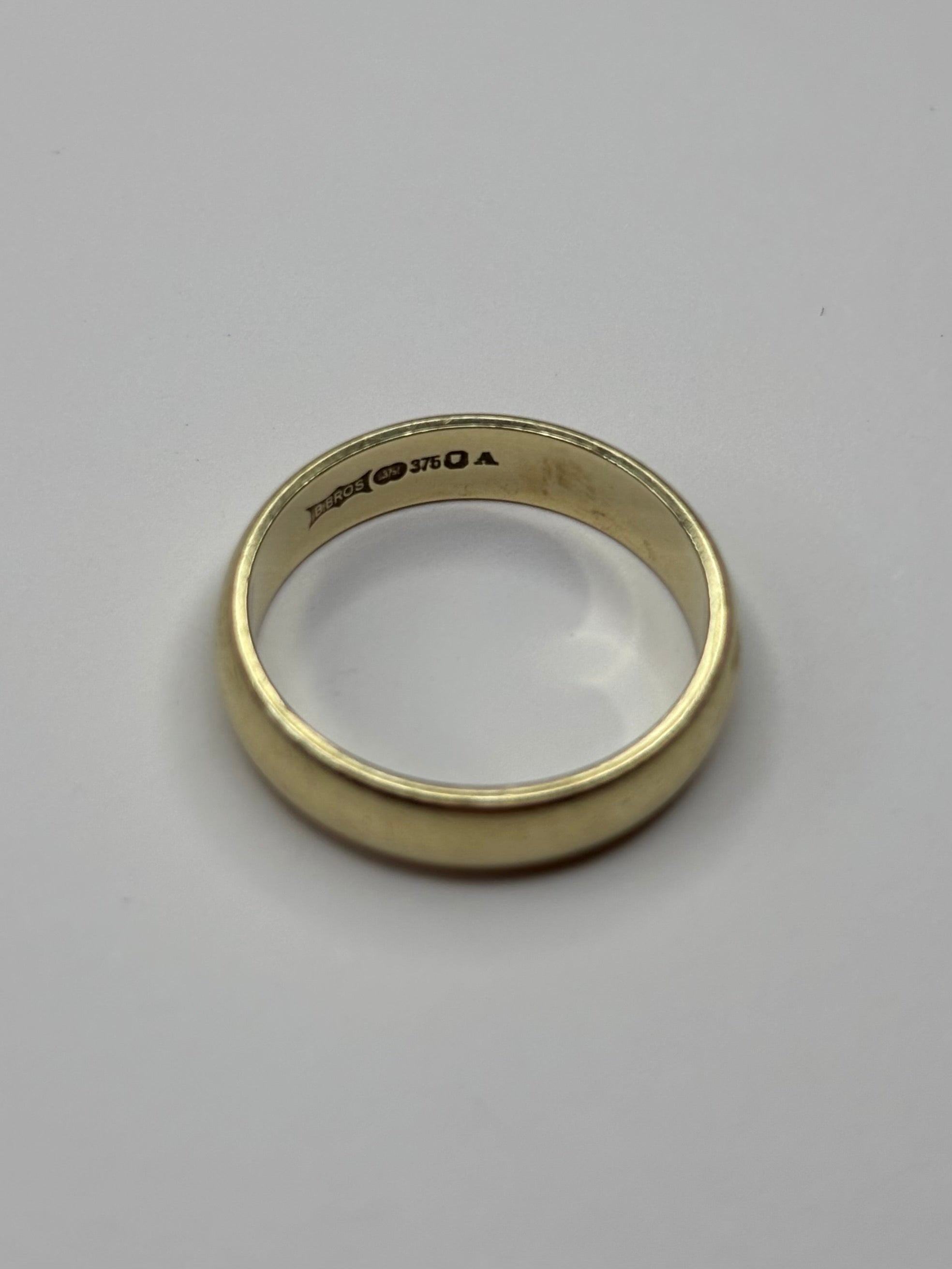 9ct Gold Ring Size I I Love You Great Condition Fully Hallmarked