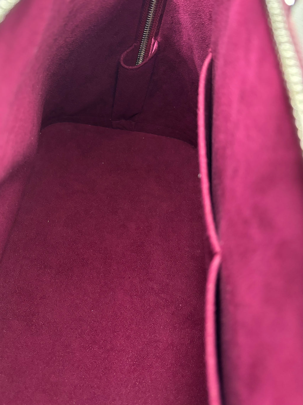 Louis Vuitton PM Alma Epi Leather In Fuchsia Red Great Condition