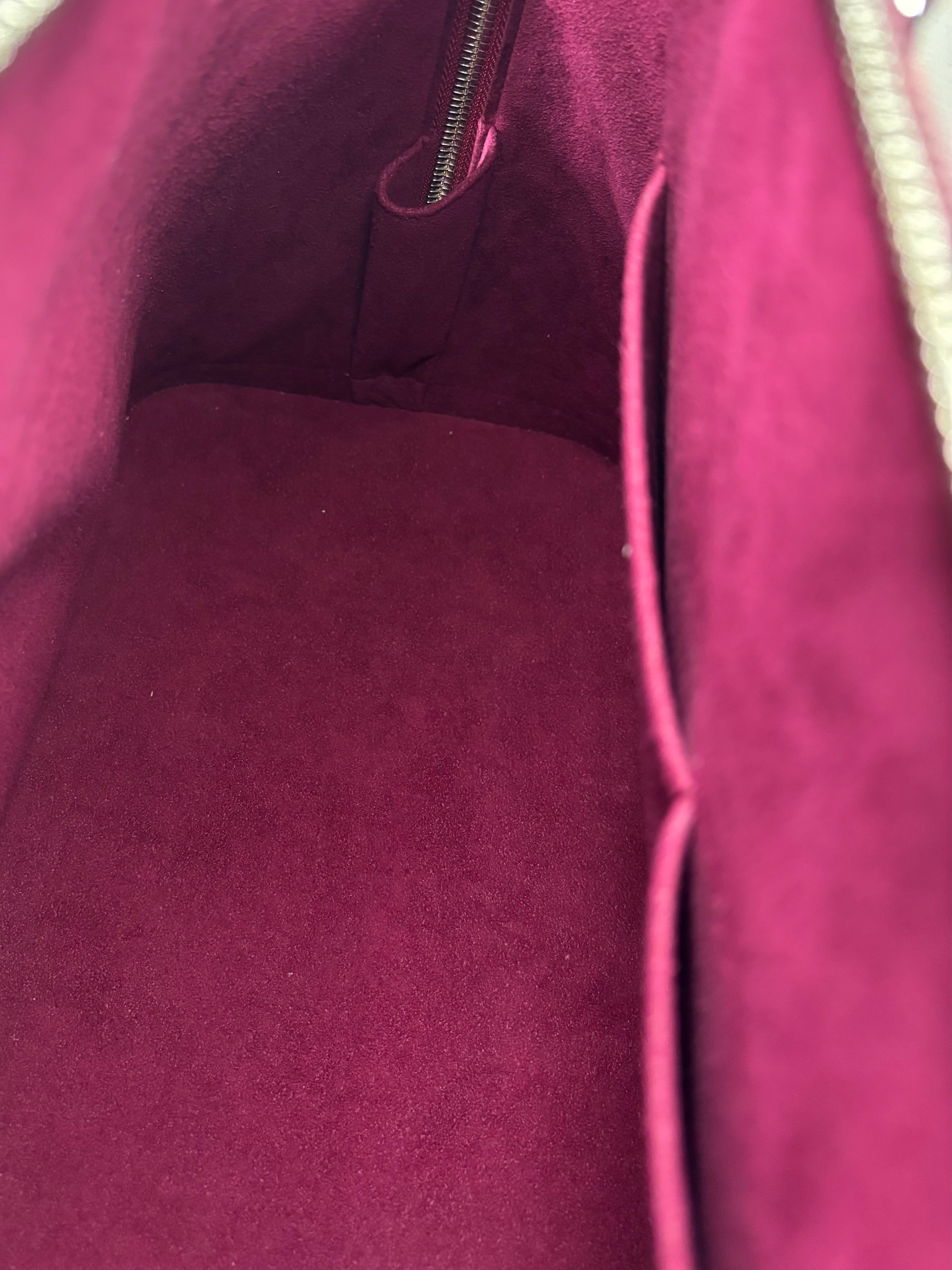 Louis Vuitton PM Alma Epi Leather In Fuchsia Red Great Condition