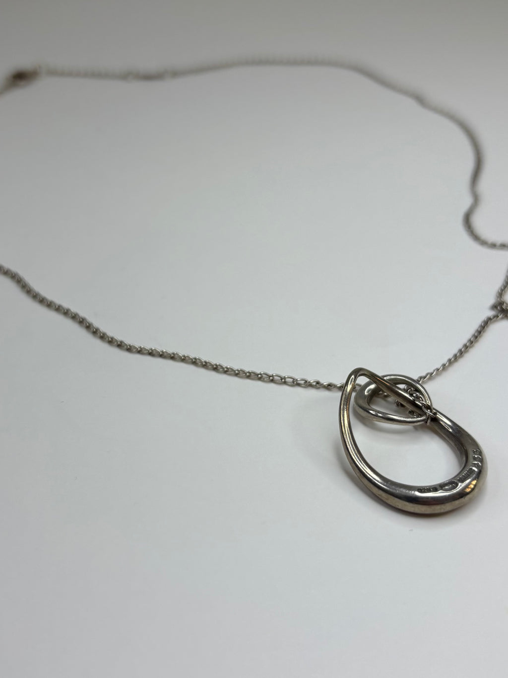 Georg Jensen 925 Sterling Silver Necklace 433 6.4g 17”
