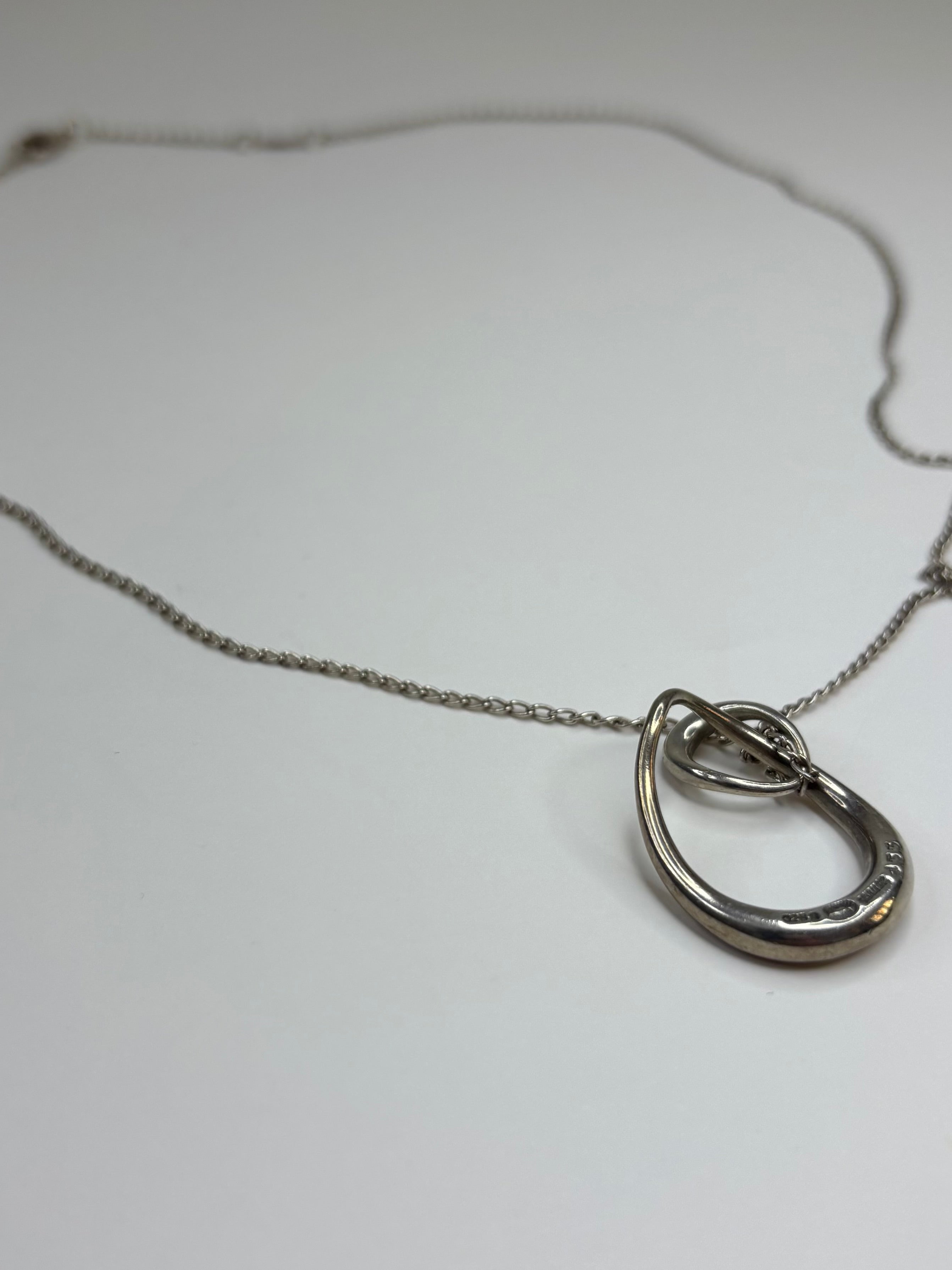 Georg Jensen 925 Sterling Silver Necklace 433 6.4g 17”