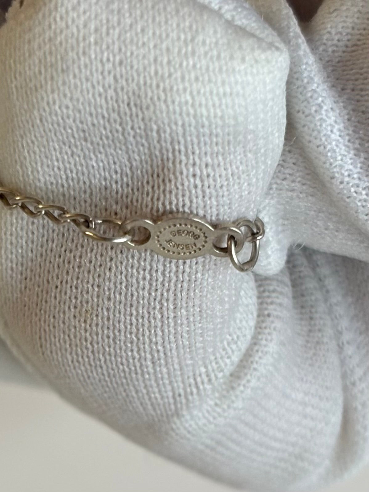 Georg Jensen 925 Sterling Silver Necklace 433 6.4g 17”