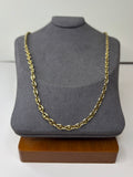 9ct Gold Fancy Link Necklace Chain 23” 25.1g Great Condition