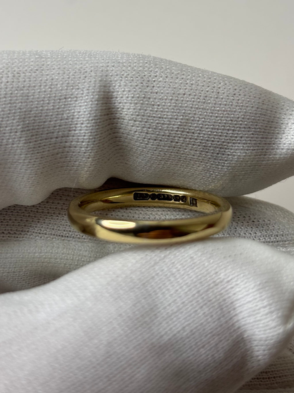 9ct Gold Ring Size P 2.9g Great Condition Fully Hallmarked